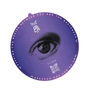 Eye Sticker Purple