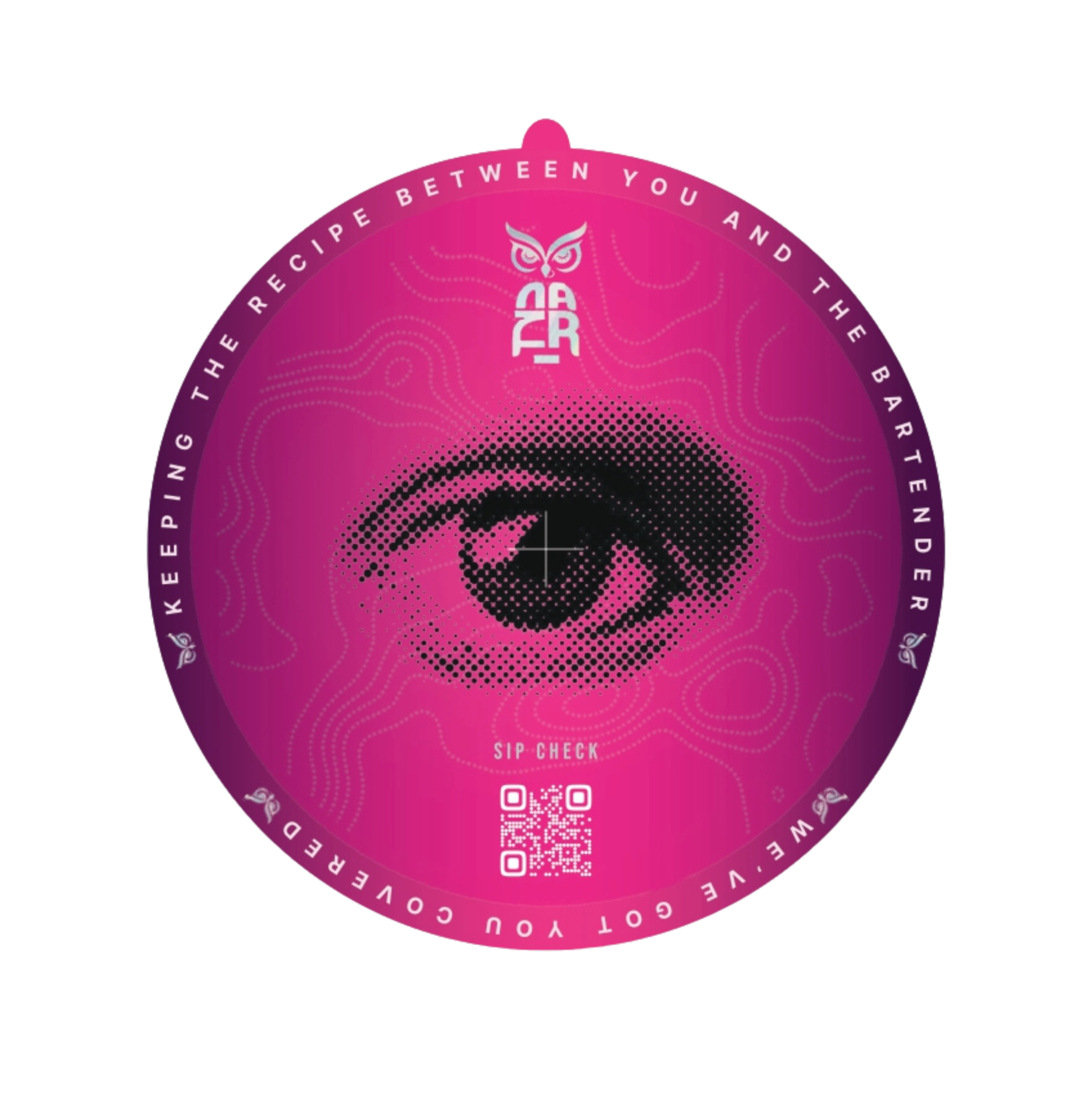 NAZR Badge Pink